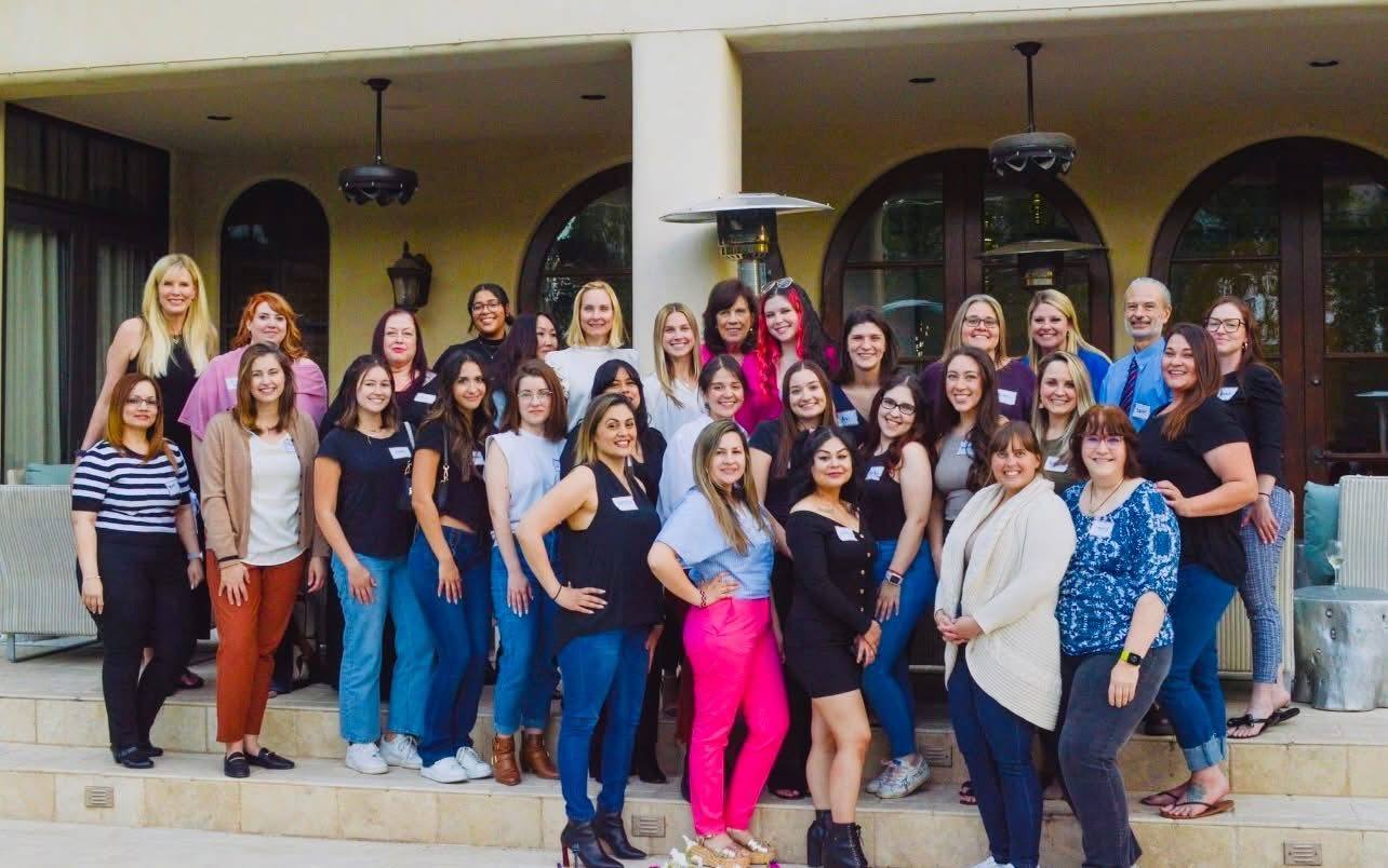 Axis for Autism team members and clinic moments with families and staff