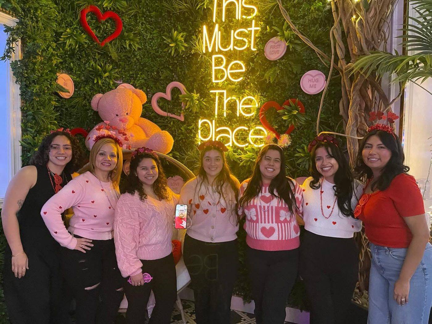 Axis for Autism team members and clinic moments with families and staff