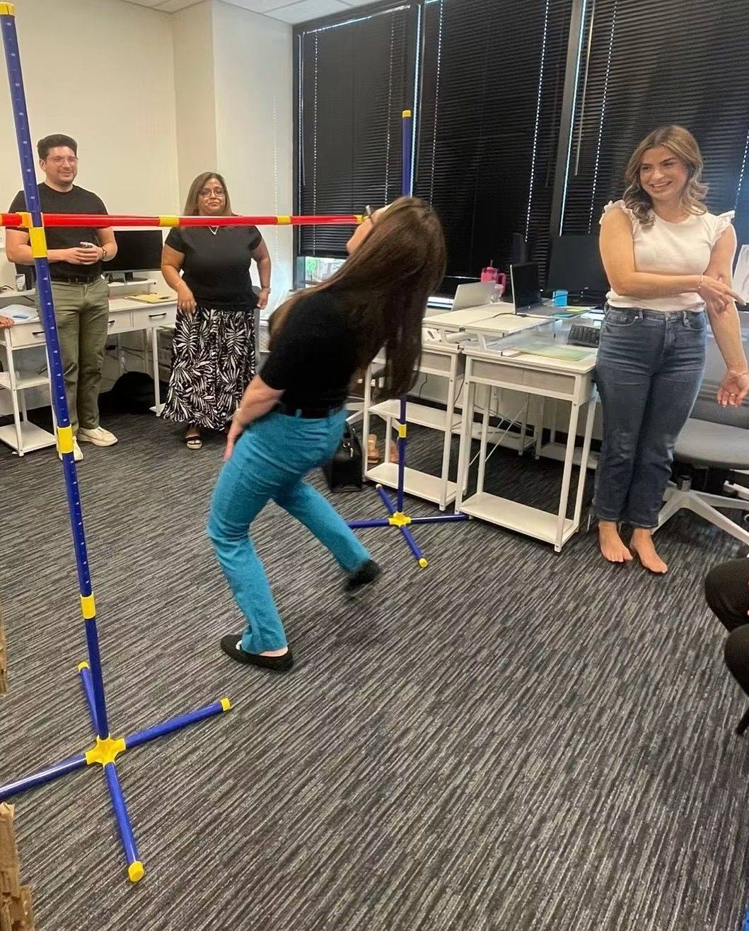 Axis for Autism team members and clinic moments with families and staff