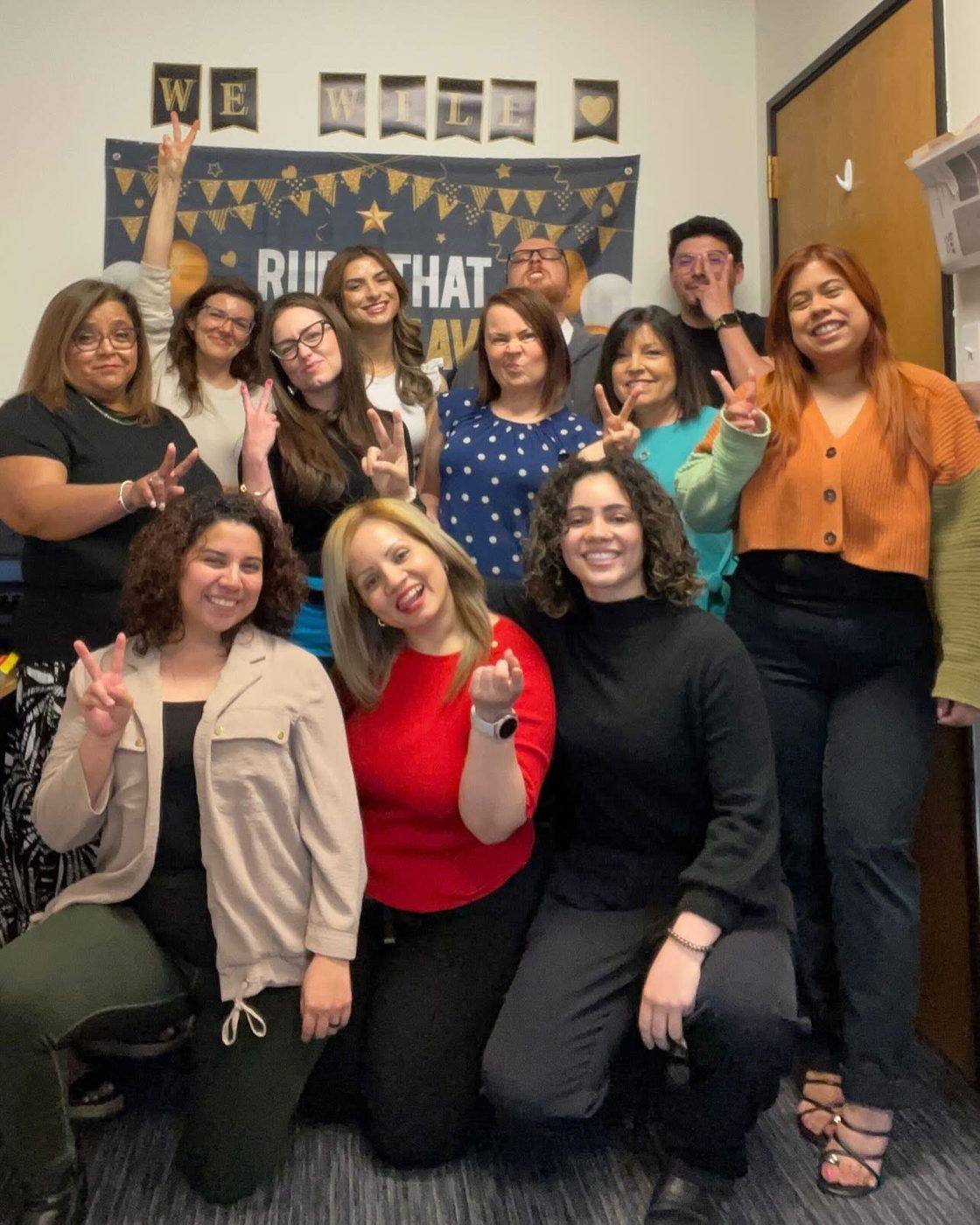Axis for Autism team members and clinic moments with families and staff